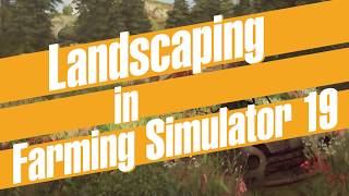 We try out Farming Simulator 19  Part 1 Starting the farm  Tractor game [upl. by Ynej636]