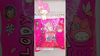 mymelody X Livina 💕 ✨ perfect collaboration Blind Bag Dressing for Livina doll So cute 🥰 [upl. by Heti]