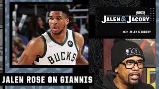 Giannis shoots 3s WITH CONFIDENCE‼️  Jalen Rose  Jalen amp Jacoby [upl. by Mcclain]