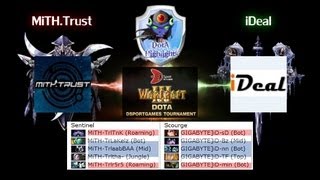 DotAHL 191  DDST MiTHTrust vs iDeal [upl. by Lerraf]