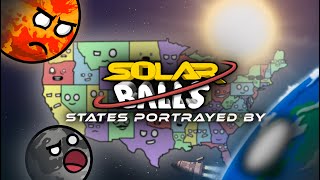 US STATES Portrayed by SolarBalls SolarBalls [upl. by Havot]