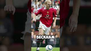 Paul Scholes VS Beckham Ronaldos Ultimate Choice [upl. by Featherstone]