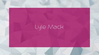 Lyle Mack  appearance [upl. by Leynwad]