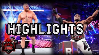 BOBBY LASHLEY VS BROCK LESNAR HIGHLIGHTS [upl. by Vudimir]