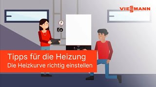 Die Heizkurve richtig einstellen  Viessmann [upl. by Inittirb370]