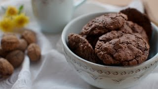 Cómo hacer brownie cookies [upl. by Luci]