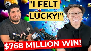 I Felt Lucky and WON 768 Million Manuel Franco’s Incredible Lottery Story [upl. by Eekram]