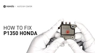 How to Fix HONDA P1350 Engine Code in 2 Minutes 1 DIY Method  Only 119 [upl. by Amik334]