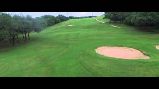 Yaupon Golf Course Aerial Lakeway TX [upl. by Rabin]