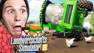 Wir bauen einen HÜHNERSTALL  Landwirtschafts Simulator 2019 11 [upl. by Yajeet]