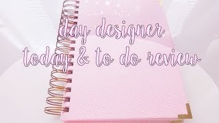 Day Designer Today amp To do Planner Review [upl. by Leinoto]