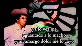 Chalino Sanchez Las Nieves de Enero Letra [upl. by Pessa788]