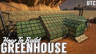 Large Greenhouse  Ark Survival Evolved How To Build [upl. by Nissensohn]