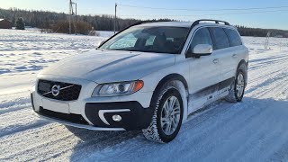 Volvo XC70 2015 D4 AWD Deep Snow Offroad Drifting [upl. by Eimmot897]