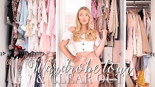 NEW WARDROBE TOUR amp CLEAR OUT  Freddy My Love [upl. by Caia]