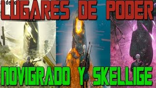 The Witcher 3 Wild Hunt quotTRUCOquot Lugares de poder Novigrado y Skellige  Español [upl. by Odele533]