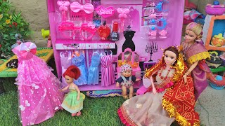 Barbie Doll All Day Routine In Indian VillageRadha Ki Kahani Part 272Barbie Doll Bedtime Story [upl. by Silloh87]