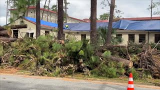 Valdosta State University continues to rebuild campus in wake of Hurricane Helene [upl. by Karlotte311]