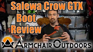 3 Minute Review Salewa Crow GTX Boots [upl. by Oberg]