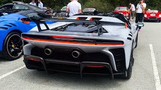 When Horacio Pagani Pulls Up to the World’s Most Exclusive Car Show [upl. by Meehahs401]