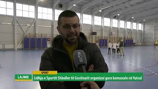 Lidhja e Sportit Shkollor të Gostivarit organizoi gara komunale në futsal [upl. by Delija345]