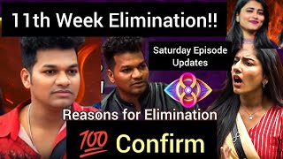 💯 Elimination Update  Saturday Updates and Analysis by Geetu Royal  BIGGBOSS 8 Telugu [upl. by Jeu]