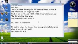 Frets on Fire X complete guide part 1 [upl. by Jempty]