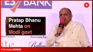 Pratap Bhanu Mehta on Modi Govt [upl. by Hilar]