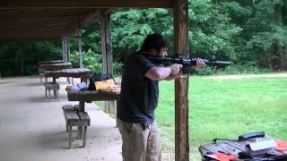 Suppressed AR SBR first shots 2 bad primers w Kestrel 762 [upl. by Casady456]