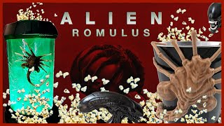 Alien Romulus AMC amp Regal Collectible Popcorn Bucket Unboxing amp Comparison [upl. by Baras]