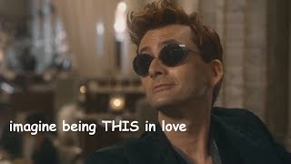 crowley being in love with aziraphale for 4 minutes [upl. by Nytsuj]