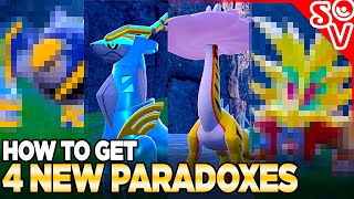 How to Get 4 New Paradox Pokemon  Indigo Disk Perrins Quest [upl. by Hartfield]