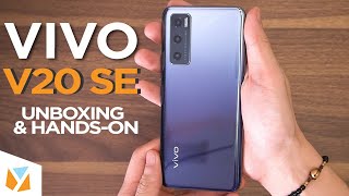 Vivo V20 SE Unboxing amp Handson [upl. by Eelra]