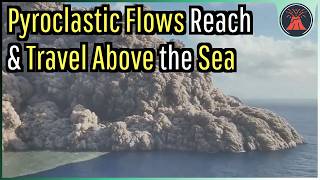 Stromboli Volcano Eruption Update Pyroclastic Flows Reach the Sea [upl. by Susette]