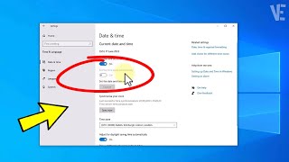 Fix Cant Set Time Zone Automatically on Windows 10  How To Solve Set Time Zone Greyed Out ⏰ ✅ [upl. by Ecal]