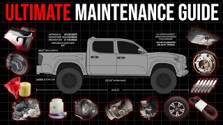 Your Tacoma Can Last FOREVER  The Ultimate Maintenance Guide [upl. by Ainalem]