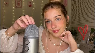 ASMR Tingliest Textured Tapping and Scratching 🌙 Rambled Whispering [upl. by Polky]