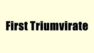 First Triumvirate [upl. by Tilden]