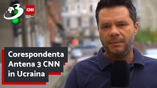 Corespondenta Antena 3 CNN in Ucraina [upl. by Kirstyn]