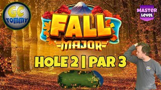 Master QR Hole 2  Par 3 HIO  Fall Major 2024 Tournament Golf Clash Guide [upl. by Haimerej480]