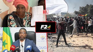 🛑Urgent• A quelques heures de la Manifestation contre le report présidentielle F24 face à la presse [upl. by Ameen357]