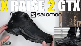 Salomon X Raise 2 GTX Review NEW Salomon Hiking Shoes Review [upl. by Stanzel457]