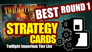 Best Round One Strategy Cards  Twilight Imperium 4th Edition Tier List [upl. by Redford138]