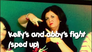 kelly’s and abby’s fight jersey club remix from dance moms sped up [upl. by Yednarb]