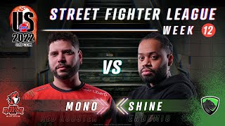 Mono FANG vs Shine Cody  FT2  Street Fighter League ProUS 2022 Week 12 [upl. by Bhayani]