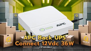 Unpack  APC Back UPS Connect 12Vdc CP12036LI [upl. by Japheth]