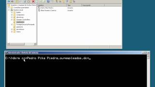 Eliminar un objeto usuario Directorio Activo Windows Server 2008 Comando DSRM [upl. by Ornie]