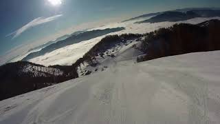 Aflenz Bürgeralm Piste Schönleiten 1 mittlere Piste [upl. by Deery]