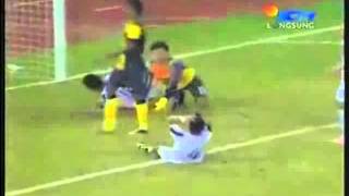 Malaysia vs Laos Sea Games 2013 Goals [upl. by Rennold]