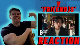 🇰🇷V ‘FRIENDS’ Official MV  IRISH REACTION [upl. by Elahcim164]